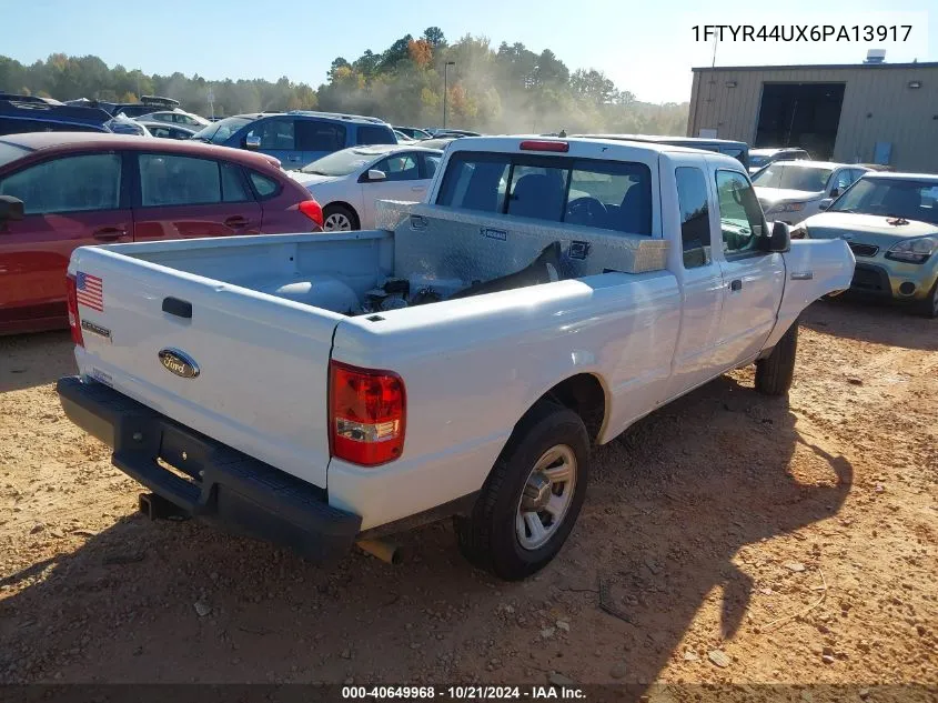 2006 Ford Ranger Sport/Stx/Xlt VIN: 1FTYR44UX6PA13917 Lot: 40649968