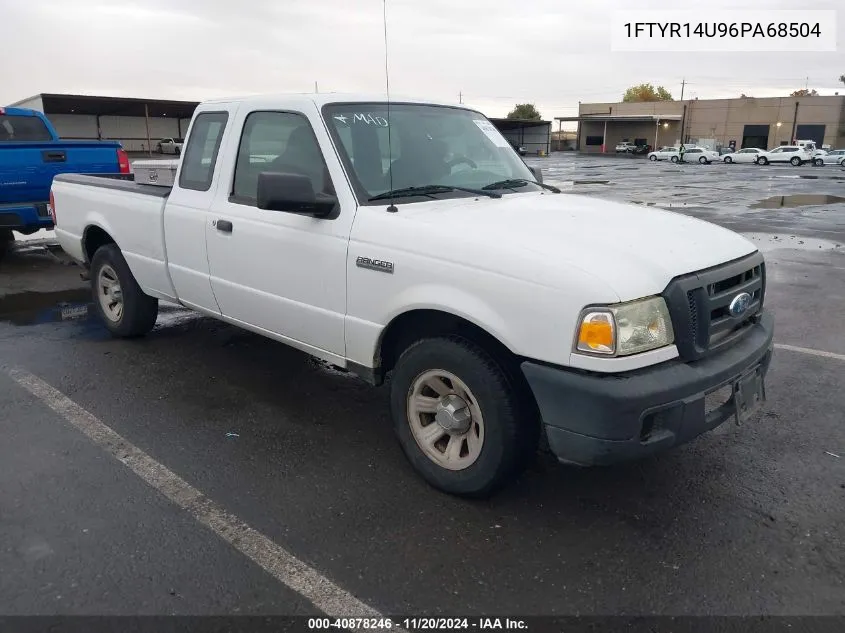 2006 Ford Ranger Sport/Stx/Xl/Xlt VIN: 1FTYR14U96PA68504 Lot: 40878246