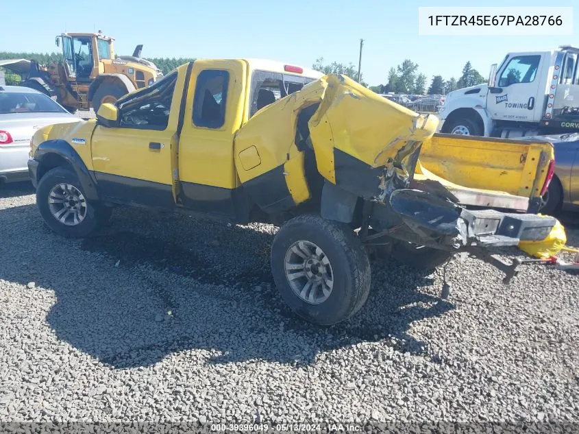 2007 Ford Ranger VIN: 1FTZR45E67PA28766 Lot: 39396049