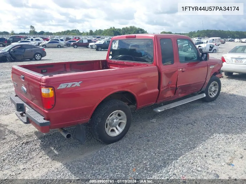 1FTYR44U57PA34174 2007 Ford Ranger Sport/Stx/Xlt