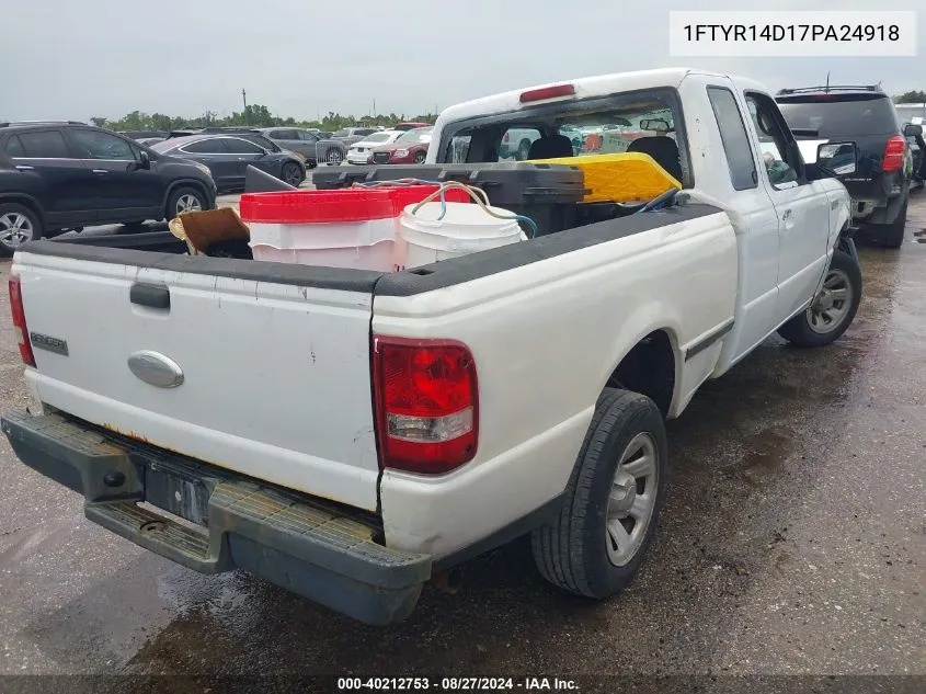 1FTYR14D17PA24918 2007 Ford Ranger Stx/Xl/Xlt