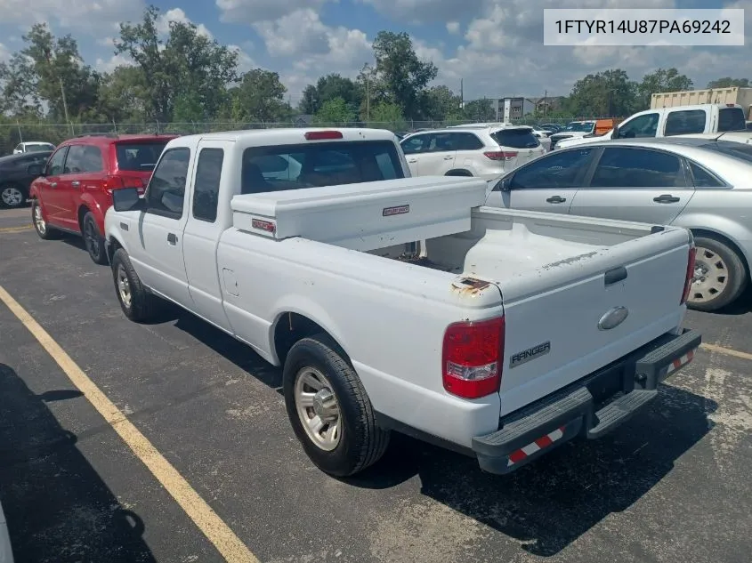 1FTYR14U87PA69242 2007 Ford Ranger Sport/Stx/Xl/Xlt