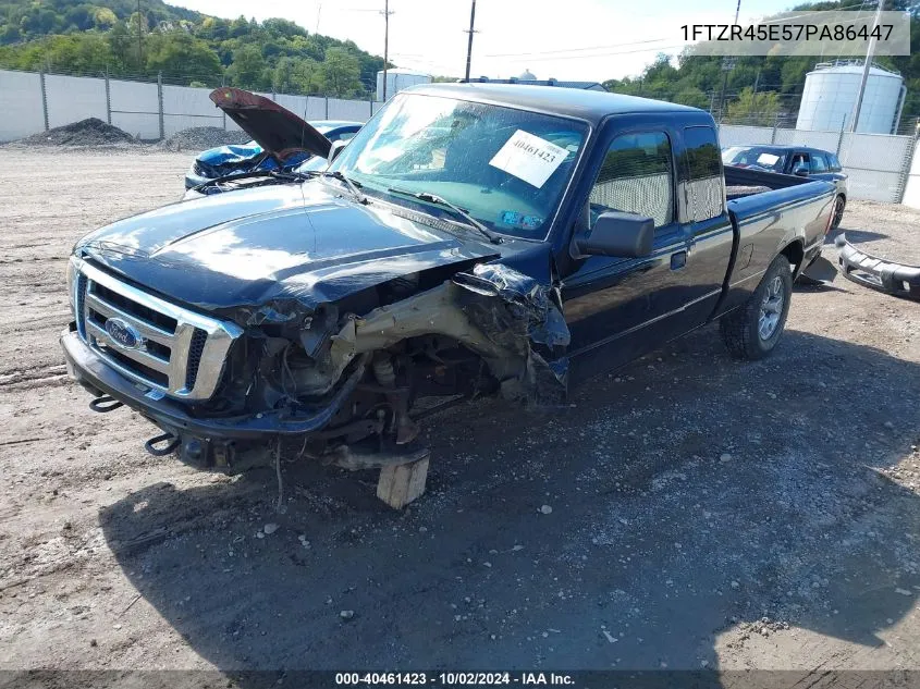 2007 Ford Ranger Fx4 Level Ii/Fx4 Off-Road/Sport/Xlt VIN: 1FTZR45E57PA86447 Lot: 40461423