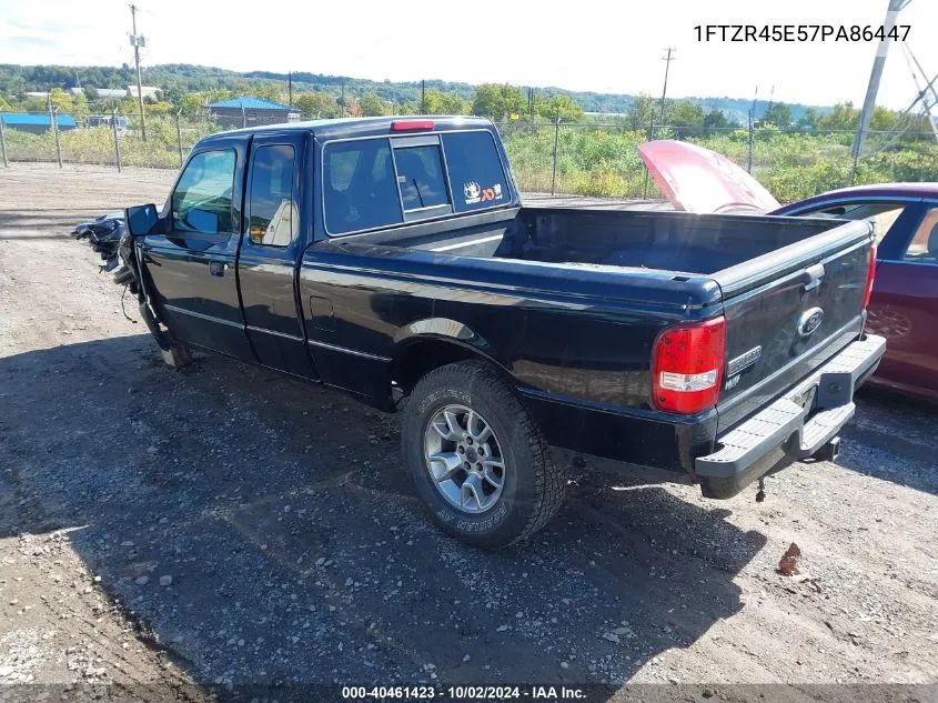 2007 Ford Ranger Fx4 Level Ii/Fx4 Off-Road/Sport/Xlt VIN: 1FTZR45E57PA86447 Lot: 40461423