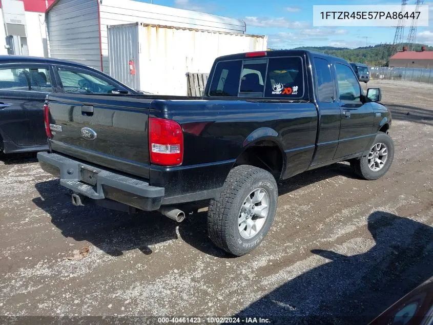 2007 Ford Ranger Fx4 Level Ii/Fx4 Off-Road/Sport/Xlt VIN: 1FTZR45E57PA86447 Lot: 40461423