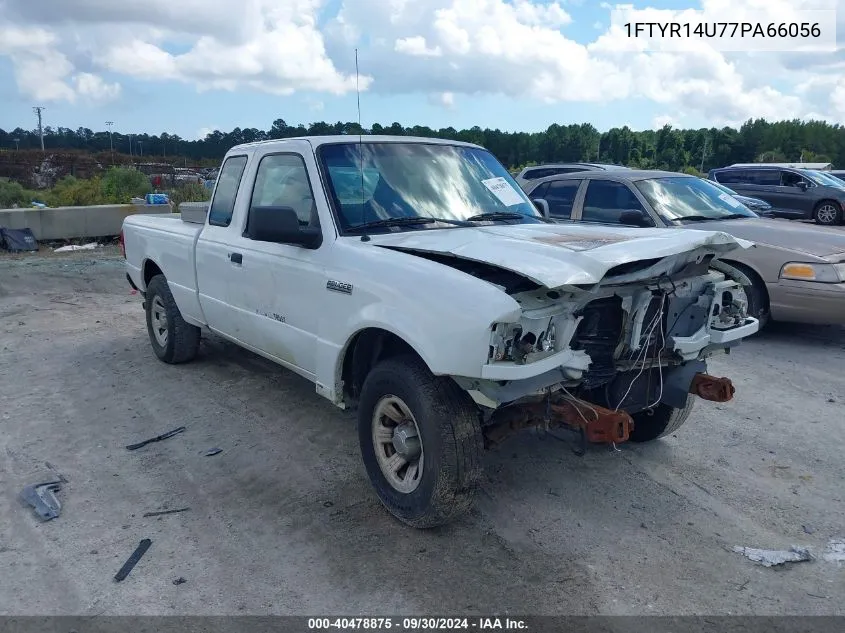 2007 Ford Ranger Sport/Stx/Xl/Xlt VIN: 1FTYR14U77PA66056 Lot: 40478875