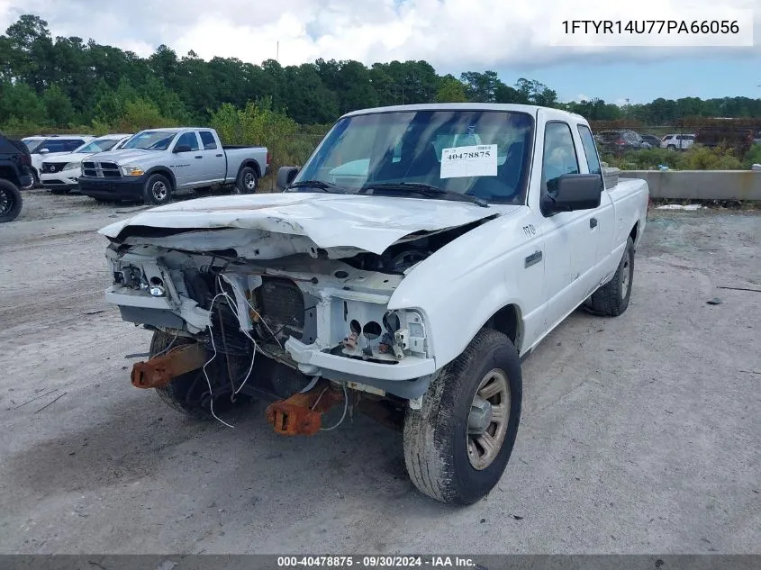 2007 Ford Ranger Sport/Stx/Xl/Xlt VIN: 1FTYR14U77PA66056 Lot: 40478875