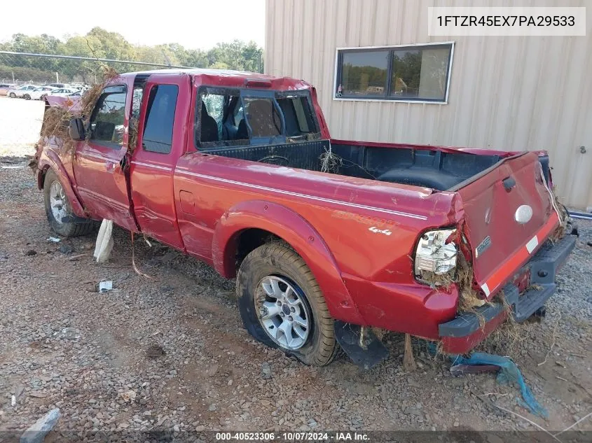 2007 Ford Ranger Fx4 Level Ii/Fx4 Off-Road/Sport/Xlt VIN: 1FTZR45EX7PA29533 Lot: 40523306