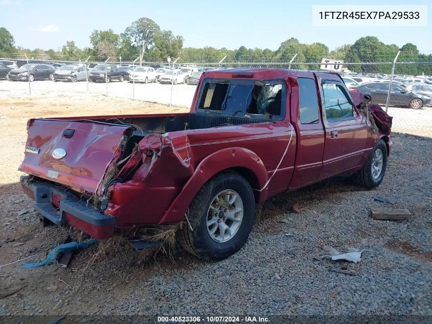 2007 Ford Ranger Fx4 Level Ii/Fx4 Off-Road/Sport/Xlt VIN: 1FTZR45EX7PA29533 Lot: 40523306