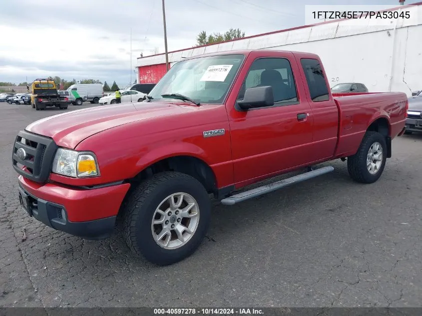 2007 Ford Ranger Fx4 Level Ii/Fx4 Off-Road/Sport/Xlt VIN: 1FTZR45E77PA53045 Lot: 40597278