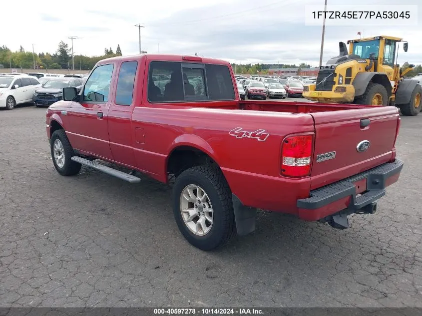 2007 Ford Ranger Fx4 Level Ii/Fx4 Off-Road/Sport/Xlt VIN: 1FTZR45E77PA53045 Lot: 40597278