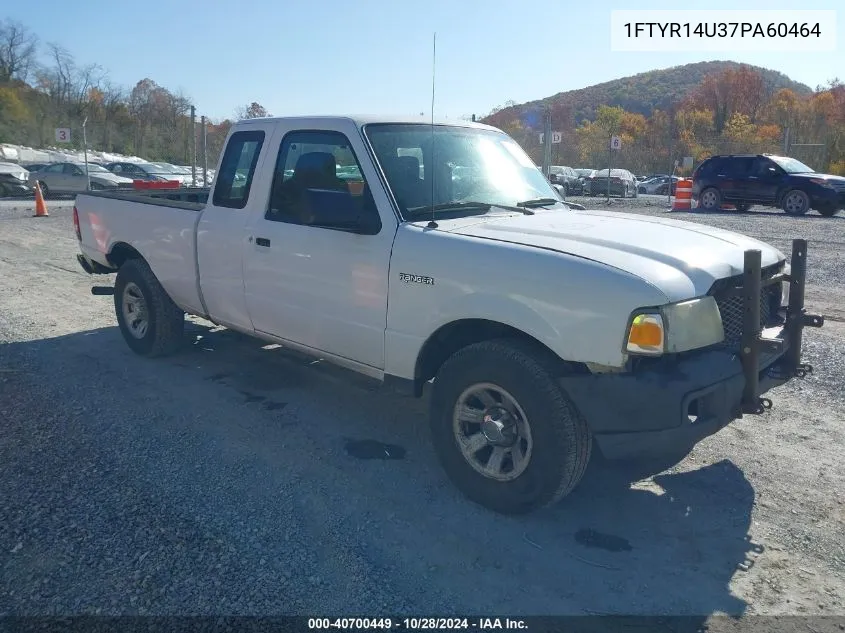 2007 Ford Ranger Sport/Stx/Xl/Xlt VIN: 1FTYR14U37PA60464 Lot: 40700449