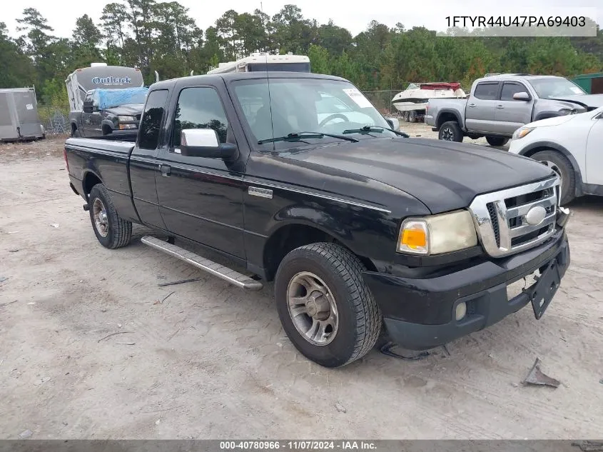 2007 Ford Ranger Sport/Stx/Xlt VIN: 1FTYR44U47PA69403 Lot: 40780966