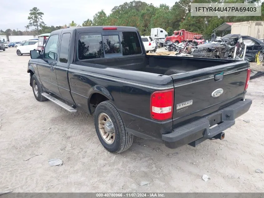 2007 Ford Ranger Sport/Stx/Xlt VIN: 1FTYR44U47PA69403 Lot: 40780966