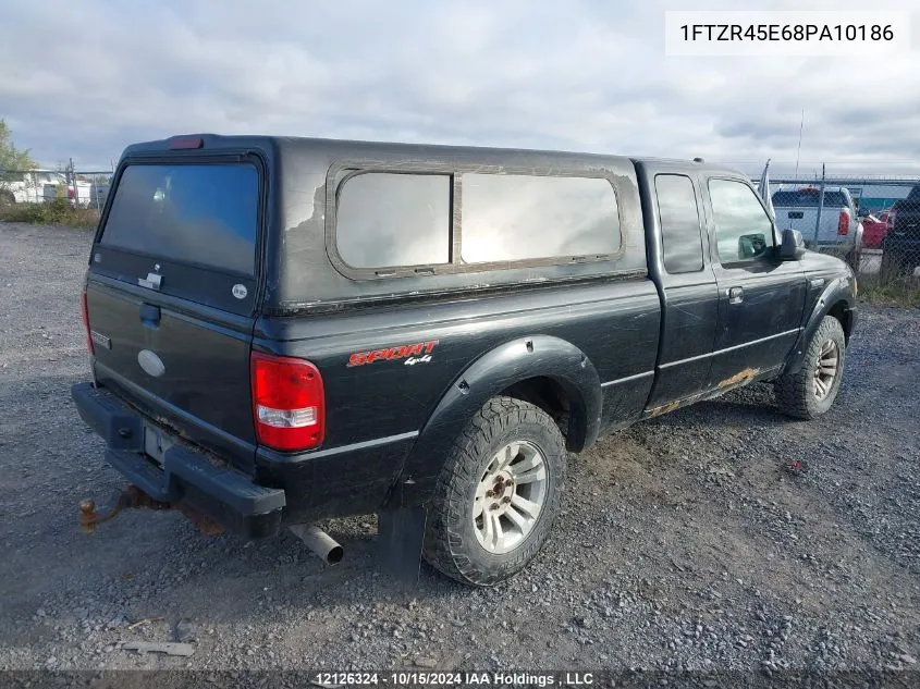 1FTZR45E68PA10186 2008 Ford Ranger