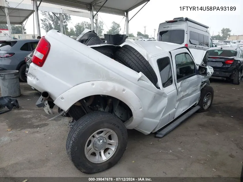 1FTYR14U58PA93189 2008 Ford Ranger Sport/Xl/Xlt