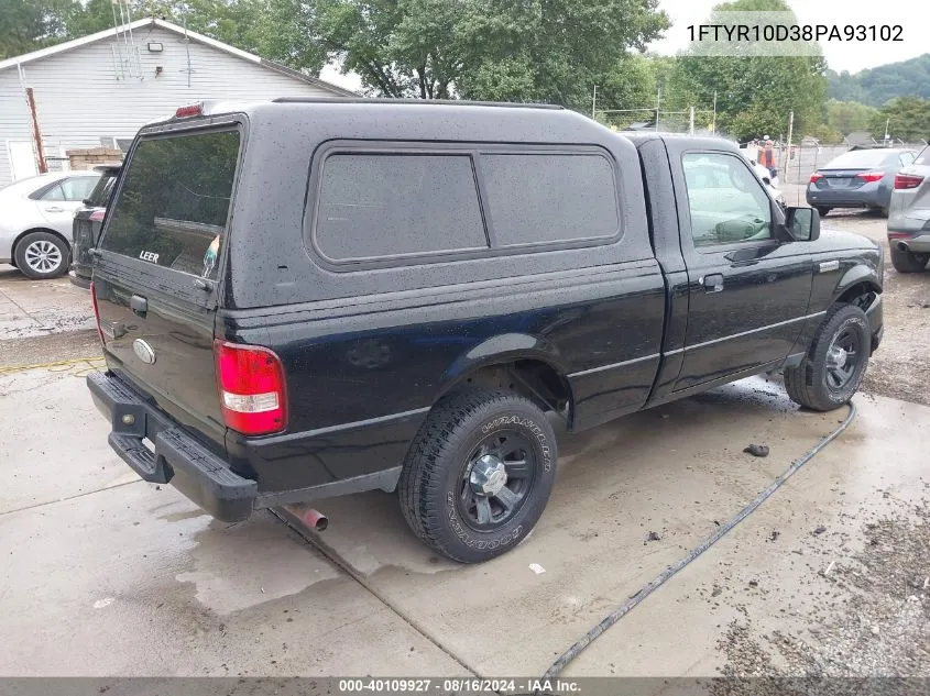 1FTYR10D38PA93102 2008 Ford Ranger Xl/Xlt