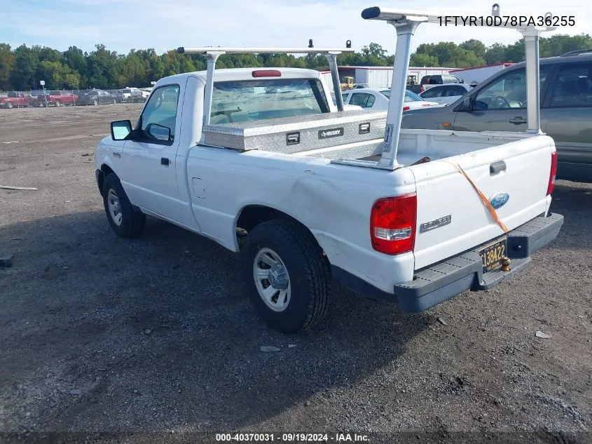 1FTYR10D78PA36255 2008 Ford Ranger Xl/Xlt