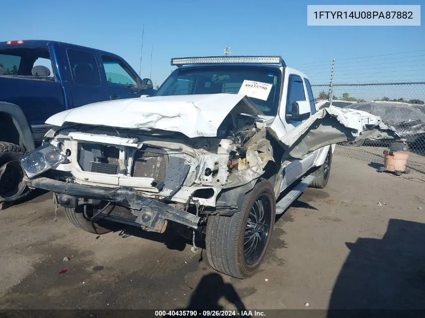 2008 Ford Ranger Super Cab VIN: 1FTYR14U08PA87882 Lot: 40435790