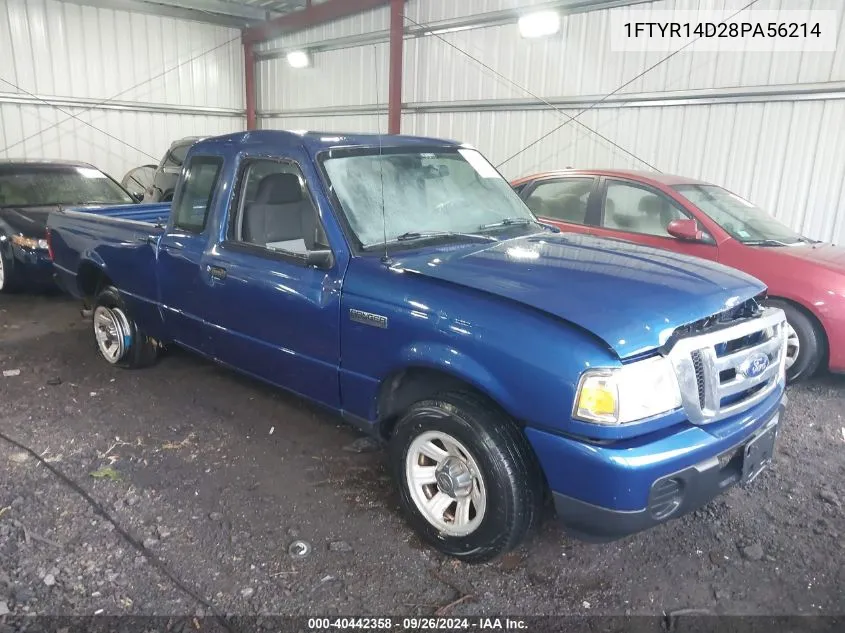 2008 Ford Ranger Xlt VIN: 1FTYR14D28PA56214 Lot: 40442358