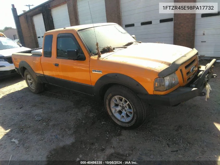 2008 Ford Ranger Fx4 Off-Road/Sport/Xlt VIN: 1FTZR45E98PA17732 Lot: 40456335