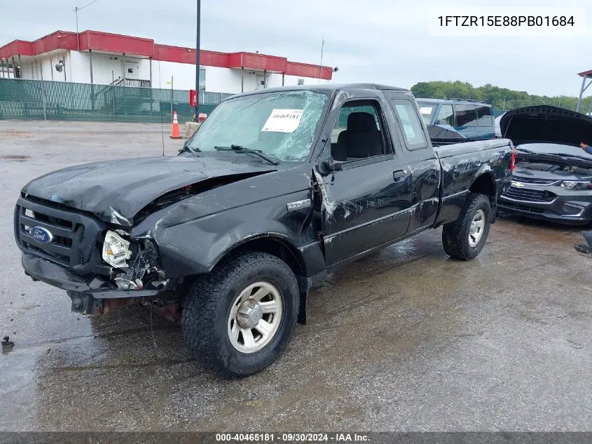 2008 Ford Ranger Fx4 Off-Road/Sport/Xl/Xlt VIN: 1FTZR15E88PB01684 Lot: 40465181