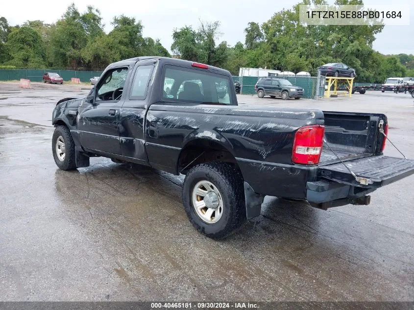 2008 Ford Ranger Fx4 Off-Road/Sport/Xl/Xlt VIN: 1FTZR15E88PB01684 Lot: 40465181