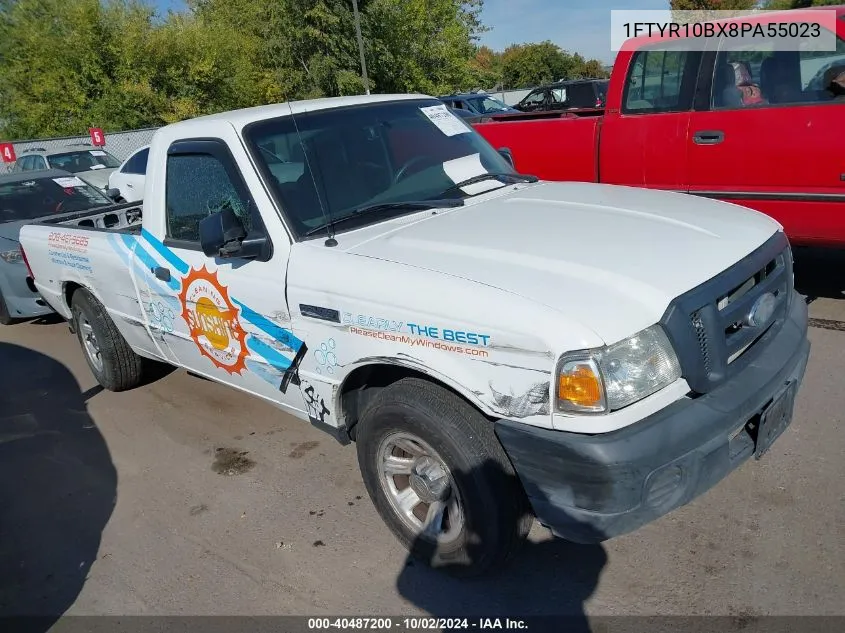 2008 Ford Ranger Xl/Xlt/Lariat VIN: 1FTYR10BX8PA55023 Lot: 40487200