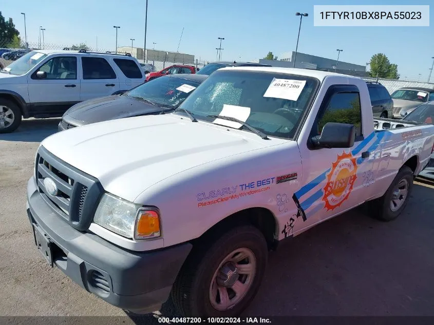 2008 Ford Ranger Xl/Xlt/Lariat VIN: 1FTYR10BX8PA55023 Lot: 40487200