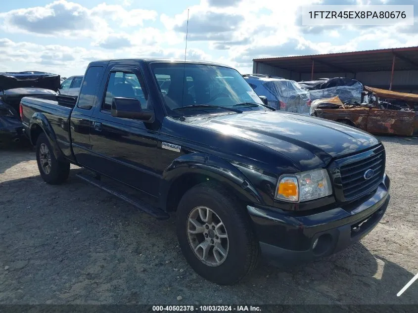 2008 Ford Ranger Fx4 Off-Road/Sport/Xlt VIN: 1FTZR45EX8PA80676 Lot: 40502378