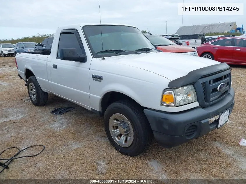 2008 Ford Ranger VIN: 1FTYR10D08PB14245 Lot: 40560891