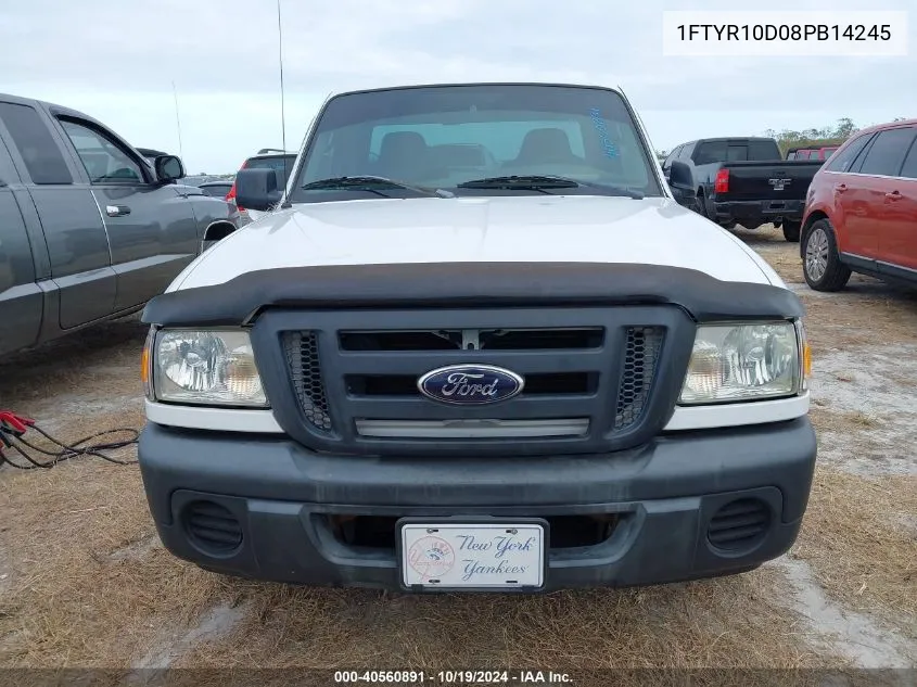 2008 Ford Ranger VIN: 1FTYR10D08PB14245 Lot: 40560891