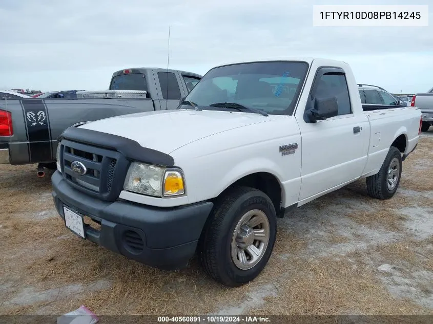 2008 Ford Ranger VIN: 1FTYR10D08PB14245 Lot: 40560891