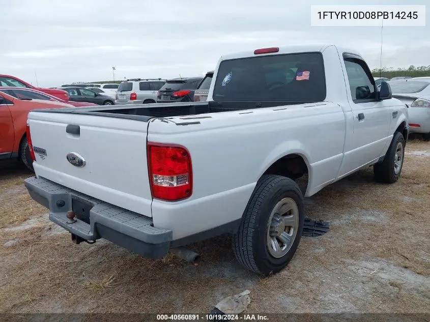 2008 Ford Ranger VIN: 1FTYR10D08PB14245 Lot: 40560891