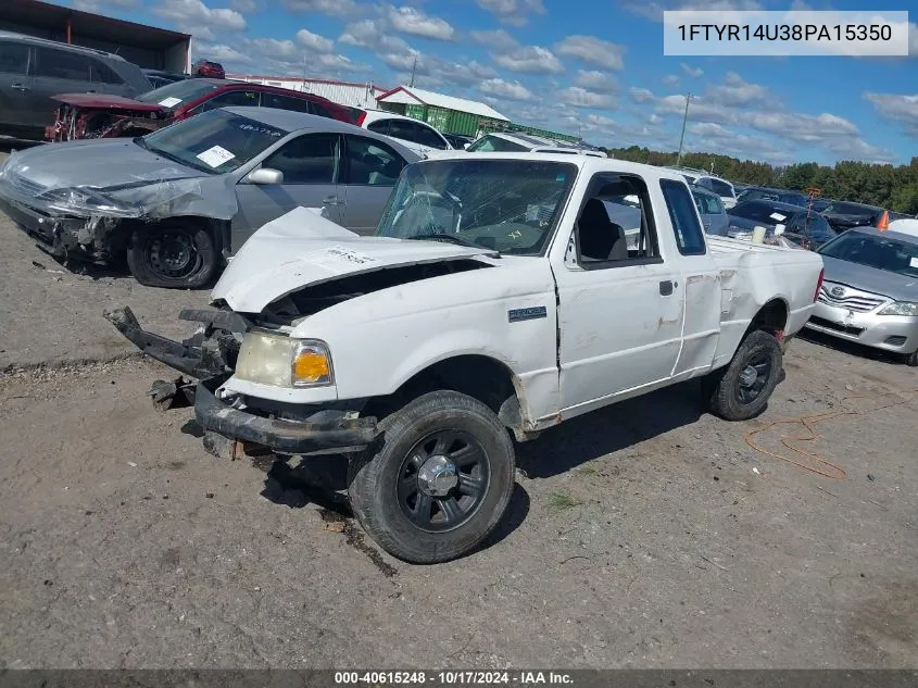 2008 Ford Ranger Sport/Xl/Xlt VIN: 1FTYR14U38PA15350 Lot: 40615248