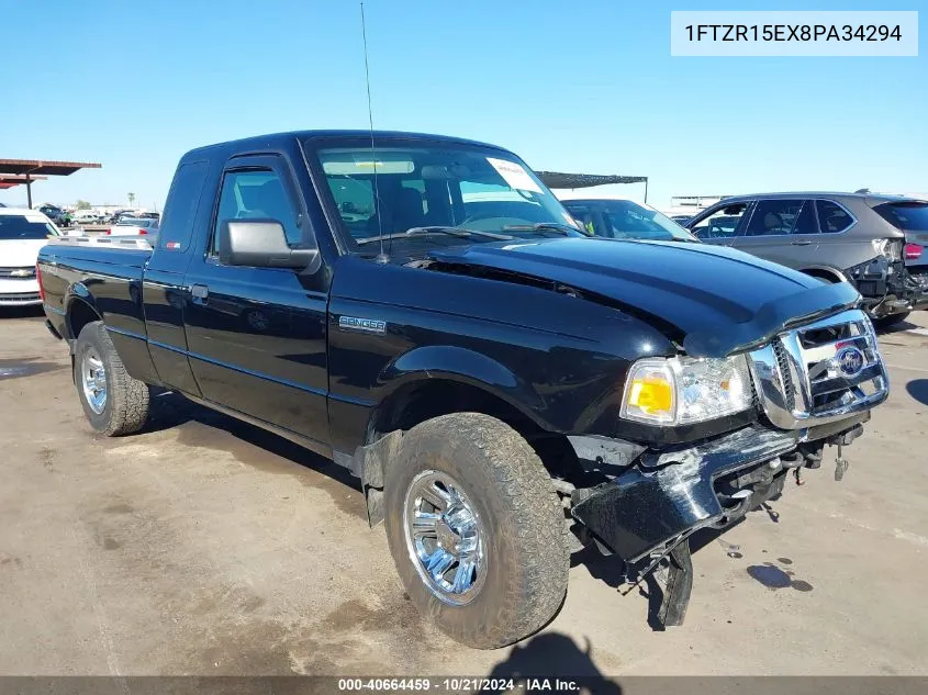 2008 Ford Ranger Fx4 Off-Road/Sport/Xl/Xlt VIN: 1FTZR15EX8PA34294 Lot: 40664459