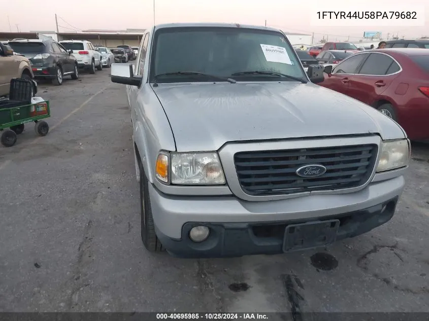 2008 Ford Ranger Super Cab VIN: 1FTYR44U58PA79682 Lot: 40695985