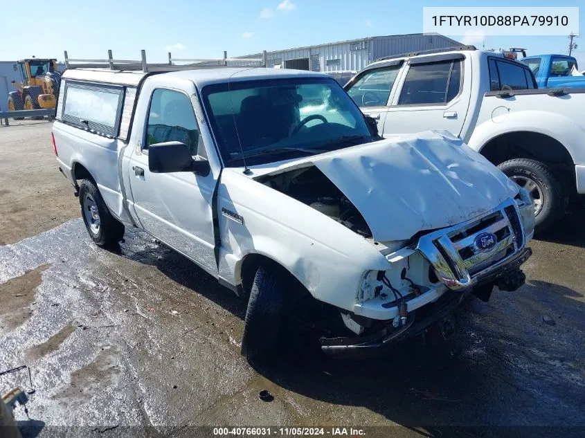 2008 Ford Ranger Xl/Xlt VIN: 1FTYR10D88PA79910 Lot: 40766031