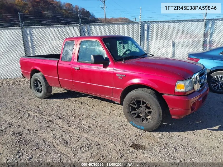 2008 Ford Ranger Fx4 Off-Road/Sport/Xlt VIN: 1FTZR45E38PA59846 Lot: 40790085