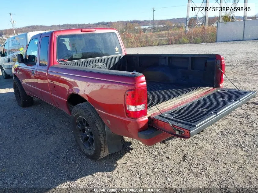 2008 Ford Ranger Fx4 Off-Road/Sport/Xlt VIN: 1FTZR45E38PA59846 Lot: 40790085