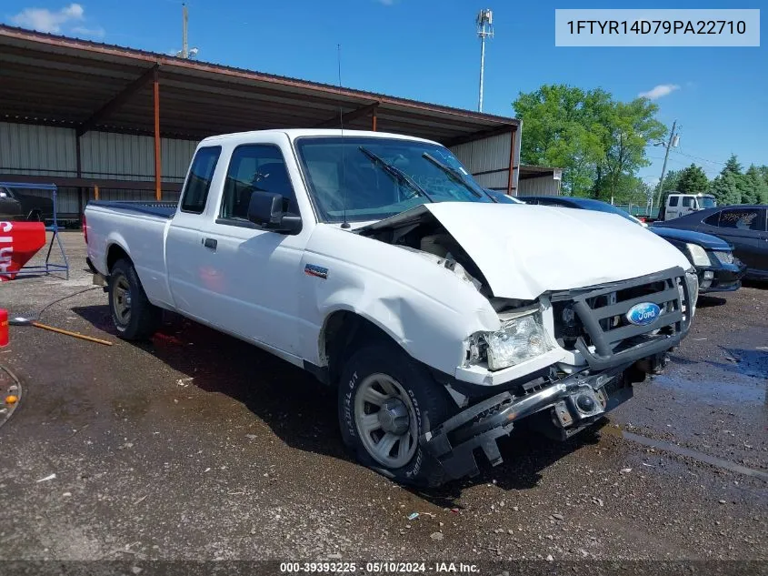 2009 Ford Ranger Xl/Xlt VIN: 1FTYR14D79PA22710 Lot: 39393225