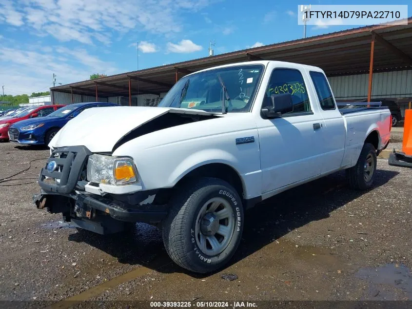 2009 Ford Ranger Xl/Xlt VIN: 1FTYR14D79PA22710 Lot: 39393225