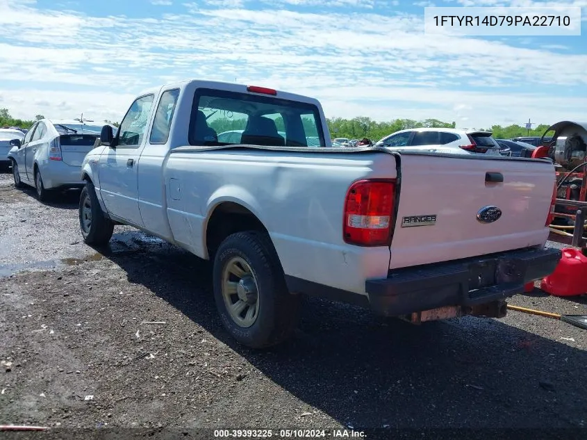 2009 Ford Ranger Xl/Xlt VIN: 1FTYR14D79PA22710 Lot: 39393225