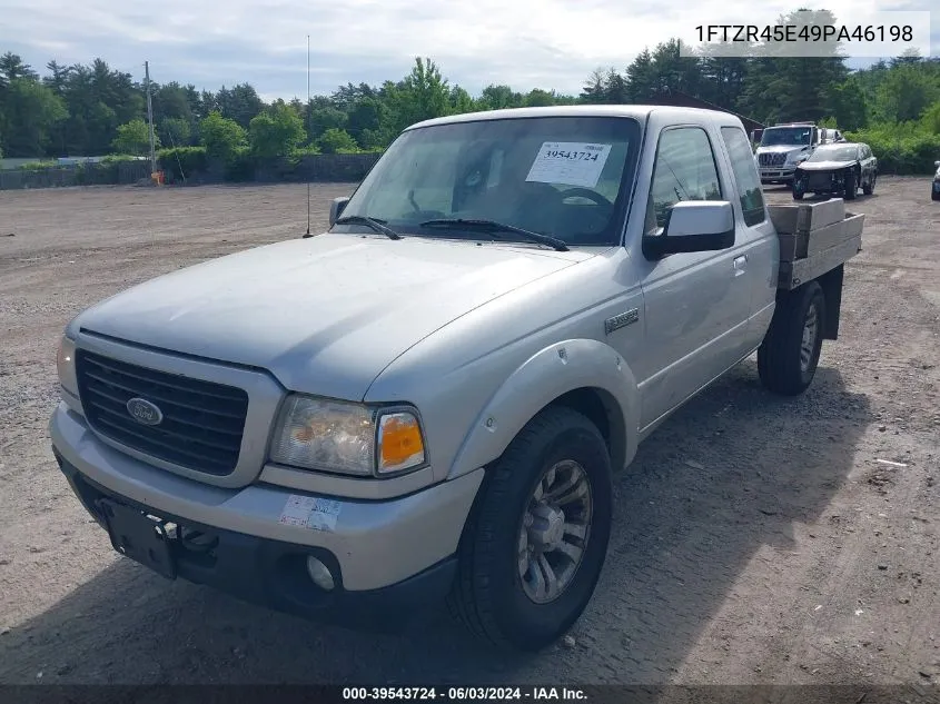 2009 Ford Ranger VIN: 1FTZR45E49PA46198 Lot: 39543724