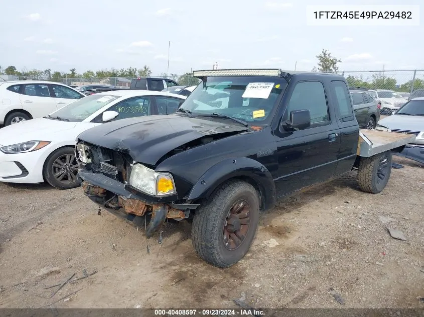 2009 Ford Ranger Super Cab VIN: 1FTZR45E49PA29482 Lot: 40408597