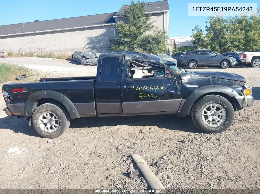 2009 Ford Ranger Fx4 Off-Road/Sport/Xlt VIN: 1FTZR45E19PA54243 Lot: 40434458