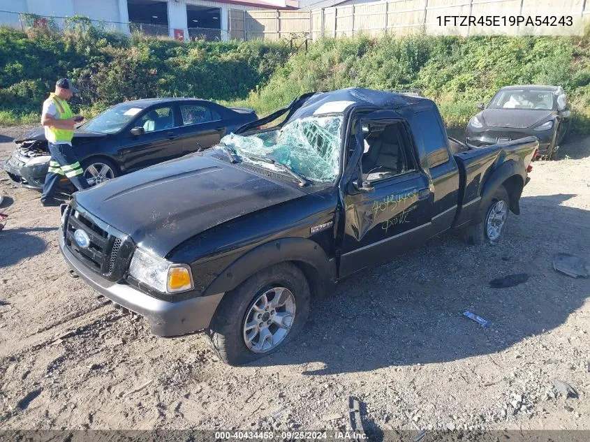 2009 Ford Ranger Fx4 Off-Road/Sport/Xlt VIN: 1FTZR45E19PA54243 Lot: 40434458