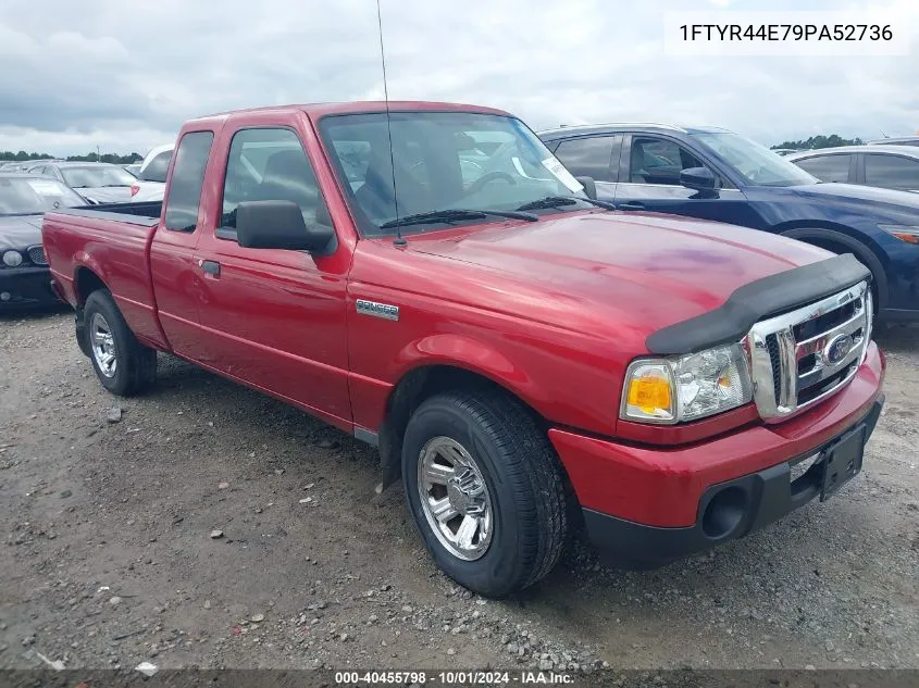 2009 Ford Ranger Sport/Xlt VIN: 1FTYR44E79PA52736 Lot: 40455798