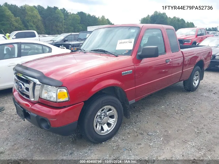 2009 Ford Ranger Sport/Xlt VIN: 1FTYR44E79PA52736 Lot: 40455798