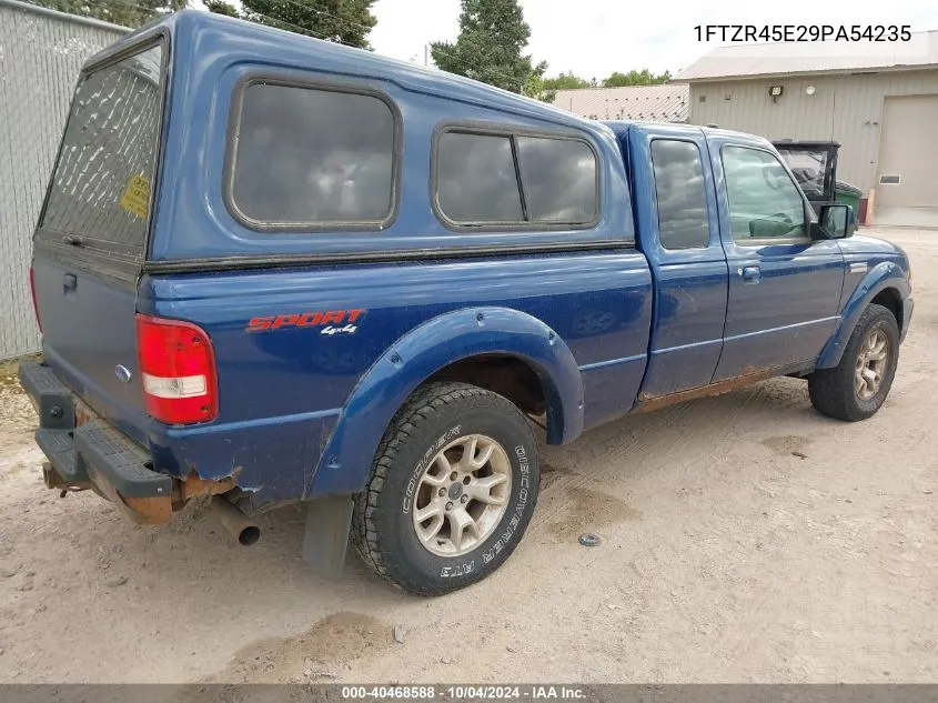 2009 Ford Ranger Fx4 Off-Road/Sport/Xlt VIN: 1FTZR45E29PA54235 Lot: 40468588